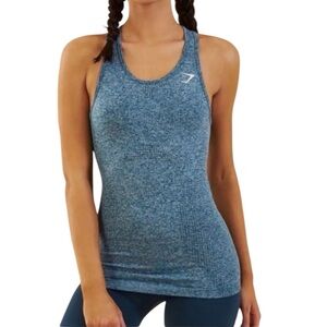 Gymshark Women's Blue Tank Top Size Small